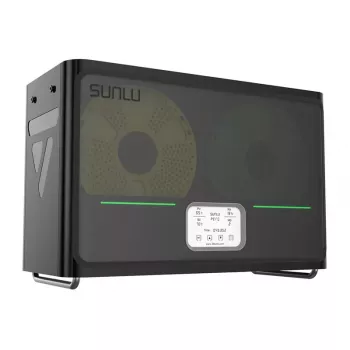 Sunlu S4 Secador de filamento 2 bobinas calefacción PTC 360° 35-70°C pantalla táctil LCD
