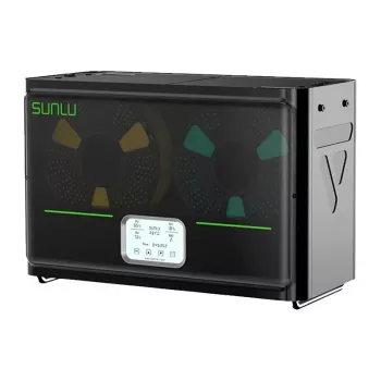 Sunlu S4 Secador de filamento 2 bobinas calefacción PTC 360° 35-70°C pantalla táctil LCD