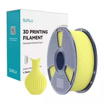 SUNLU PLA Classic Filamento amarillo limón 1,75 mm 1 kg