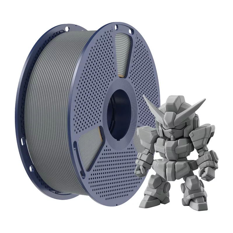 SUNLU PLA+ 2.0 Filamento (gris) 1,75 mm 1 kg