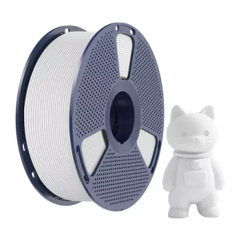 SUNLU PLA Matte Filament (blanco) 1,75 mm 1 kg