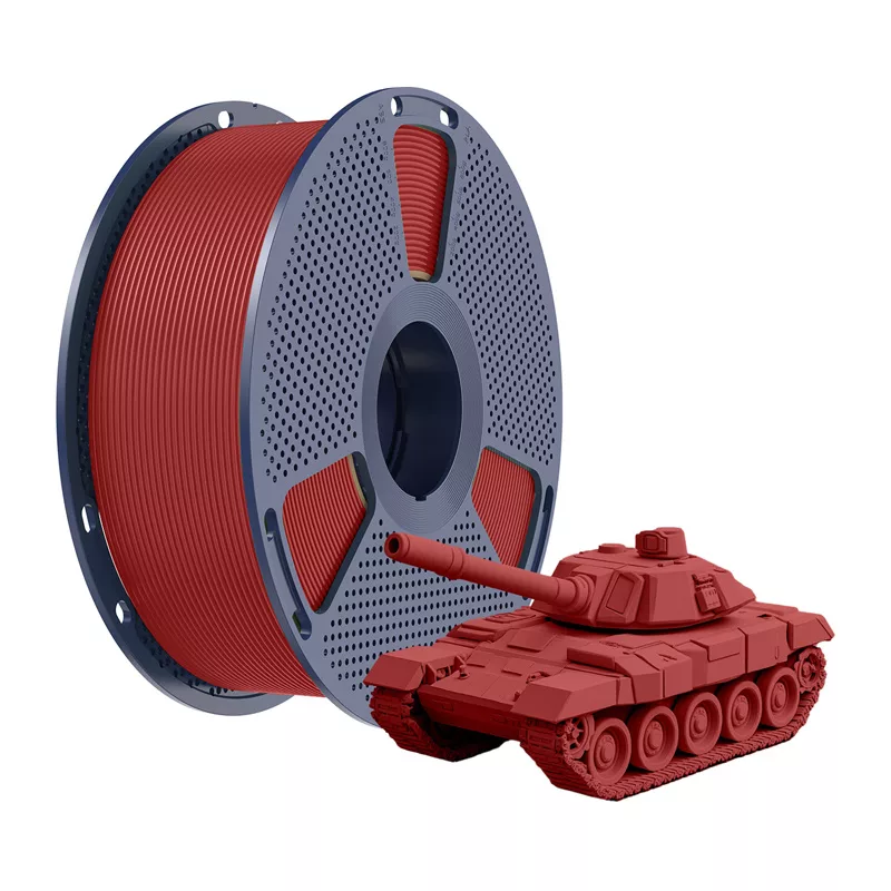 SUNLU PLA+ High-Speed Red filamento 1,75 mm 1 kg
