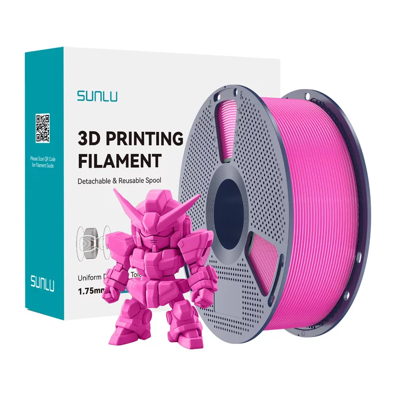 SUNLU PLA+ 2.0 Filamento 1,75 mm Magenta 1 kg