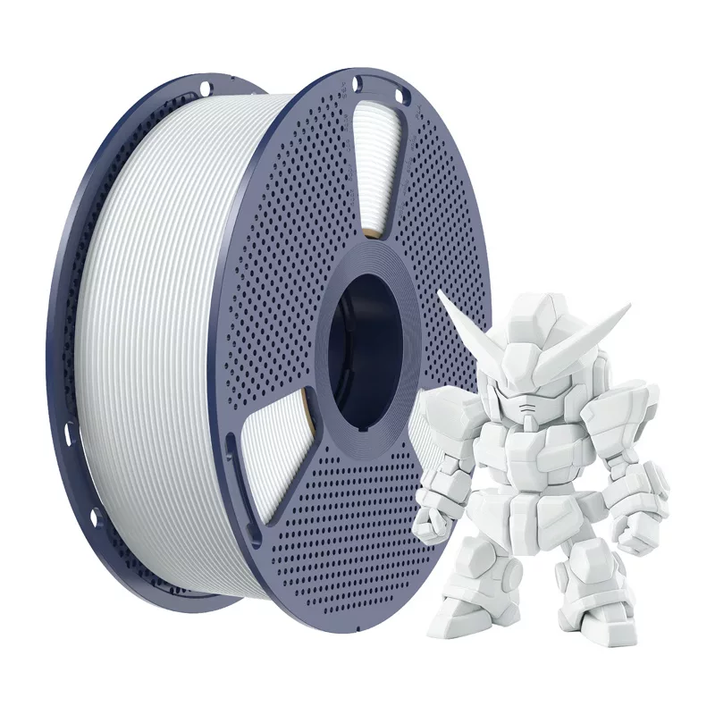 SUNLU PLA+ 2.0 Filament 1,75 mm blanco cerámico 1 kg