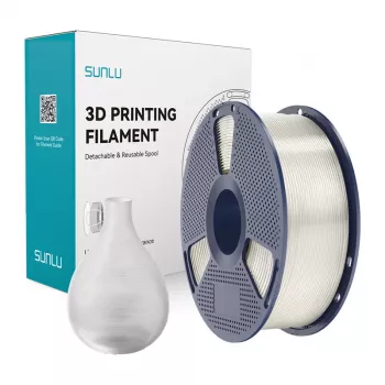 SUNLU PETG Filament 1,75 mm transparente 1 kg