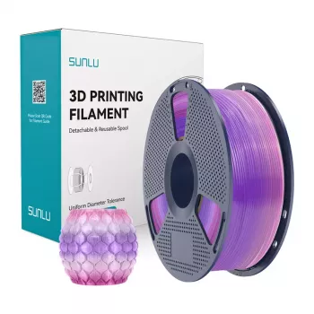 SUNLU PLA Transparent Rainbow 03 Filament 1,75 mm 1 kg