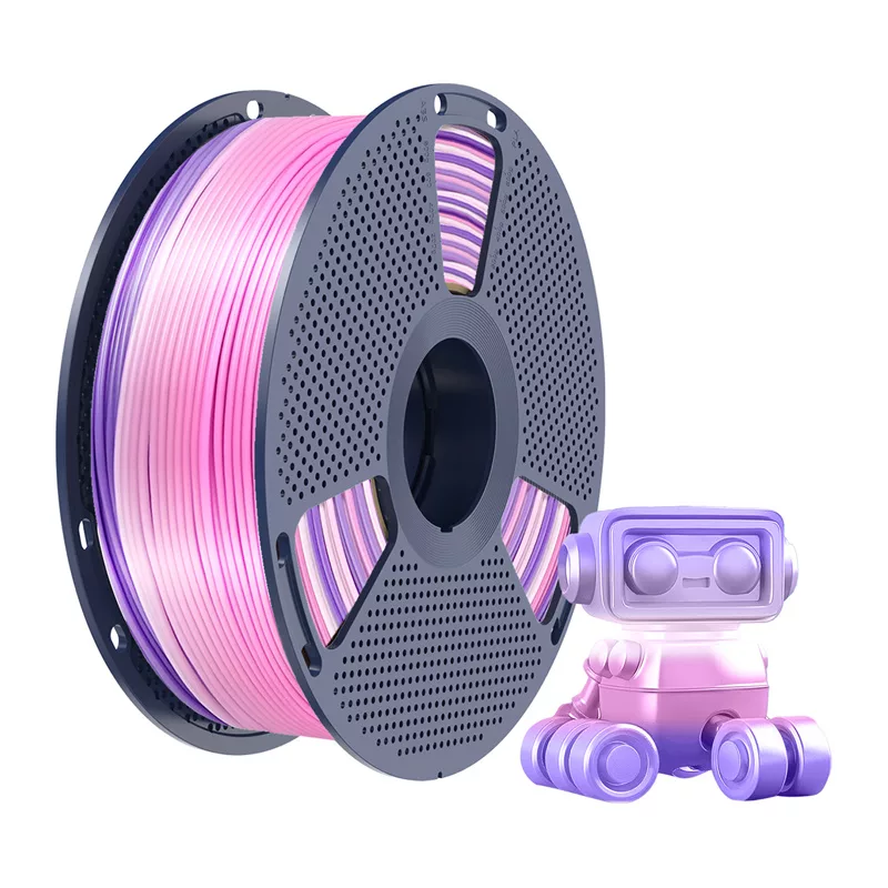 SUNLU PLA+ Silk Filamento Rainbow 1,75 mm 1 kg