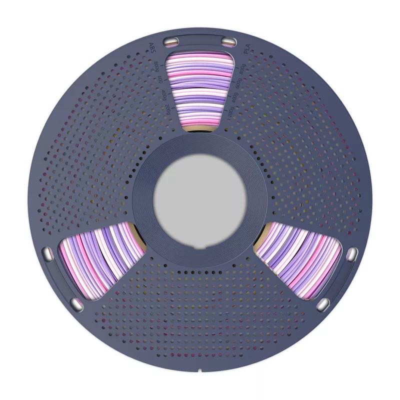 SUNLU PLA+ Silk Filamento Rainbow 1,75 mm 1 kg