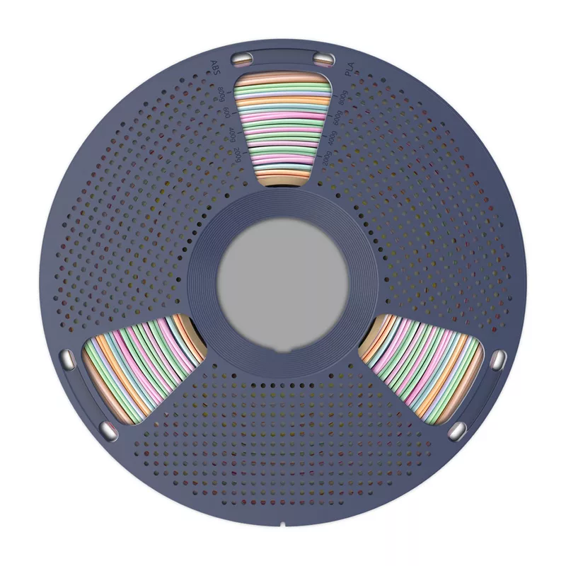 SUNLU PLA+ Silk Filamento Rainbow 1,75 mm 1 kg
