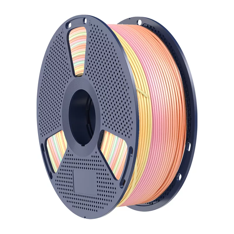 SUNLU PLA+ Silk Filament (Rainbow) 05 1,75 mm 1 kg