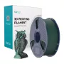 SUNLU PLA+ Silk Dual Color Filament (negro y verde) 1,75 mm 1 kg