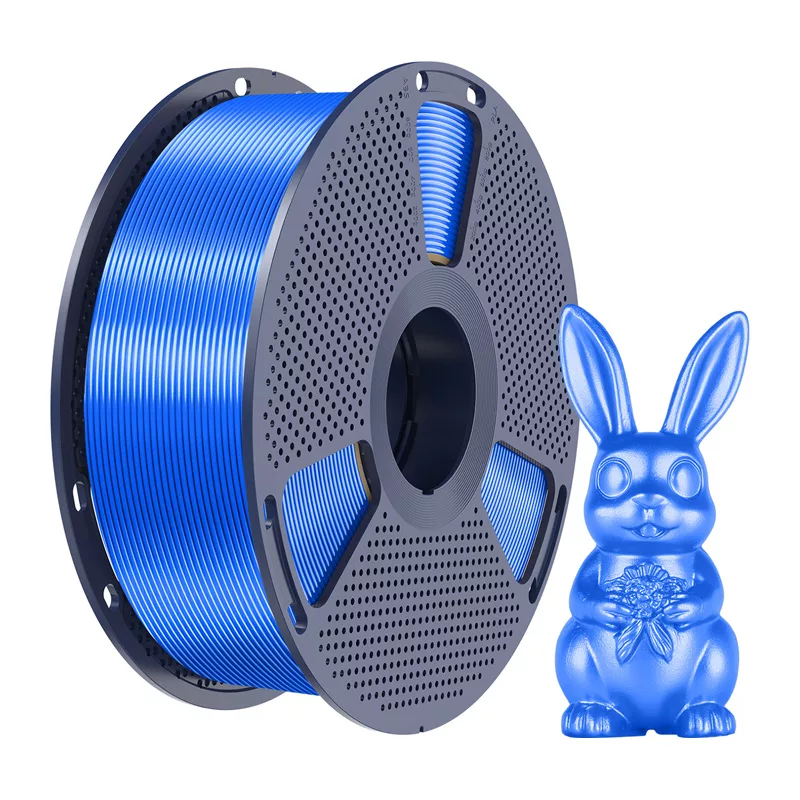 SUNLU PLA+ Silk Filament 1,75 mm azul 1 kg