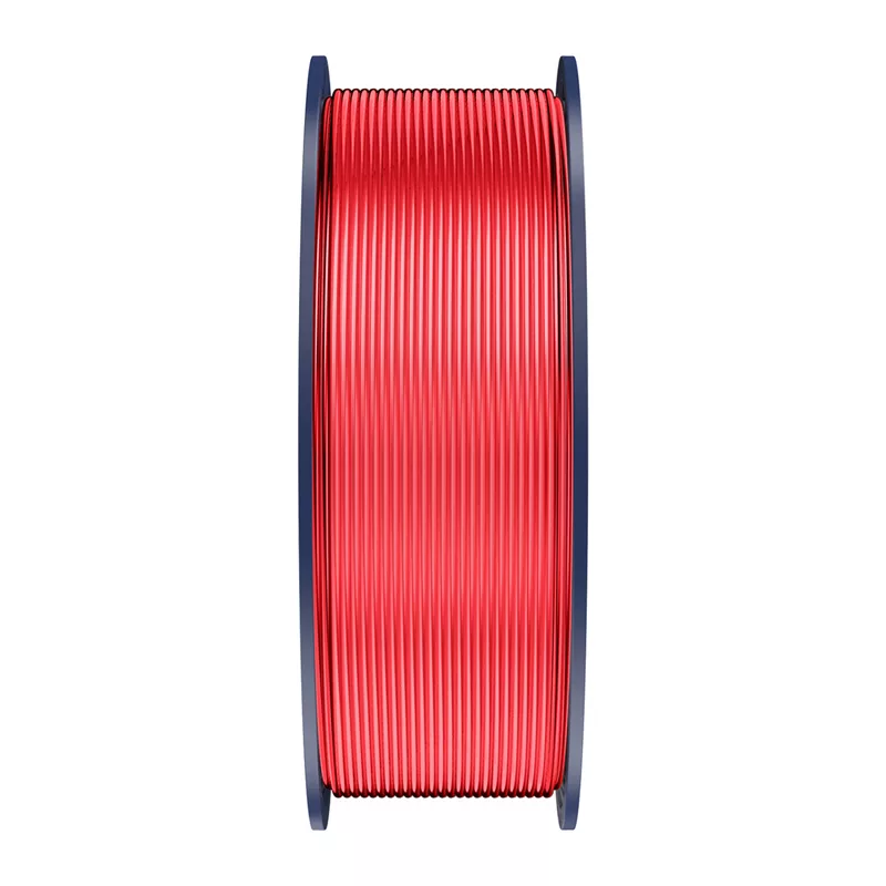 SUNLU PLA+ Filamento (Rojo transparente) 1,75 mm 1 kg