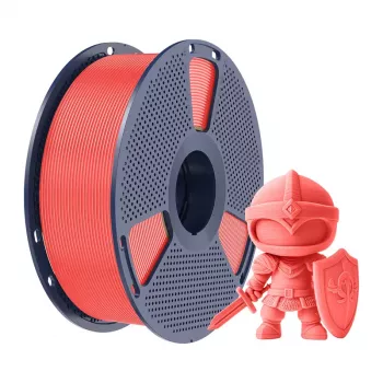 SUNLU PLA+ Filament 1,75 mm rojo cereza 1 kg