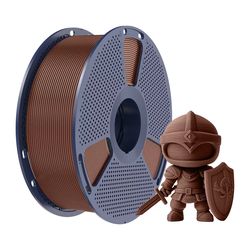 SUNLU PLA+ Filamento 1,75 mm Chocolate 1 kg