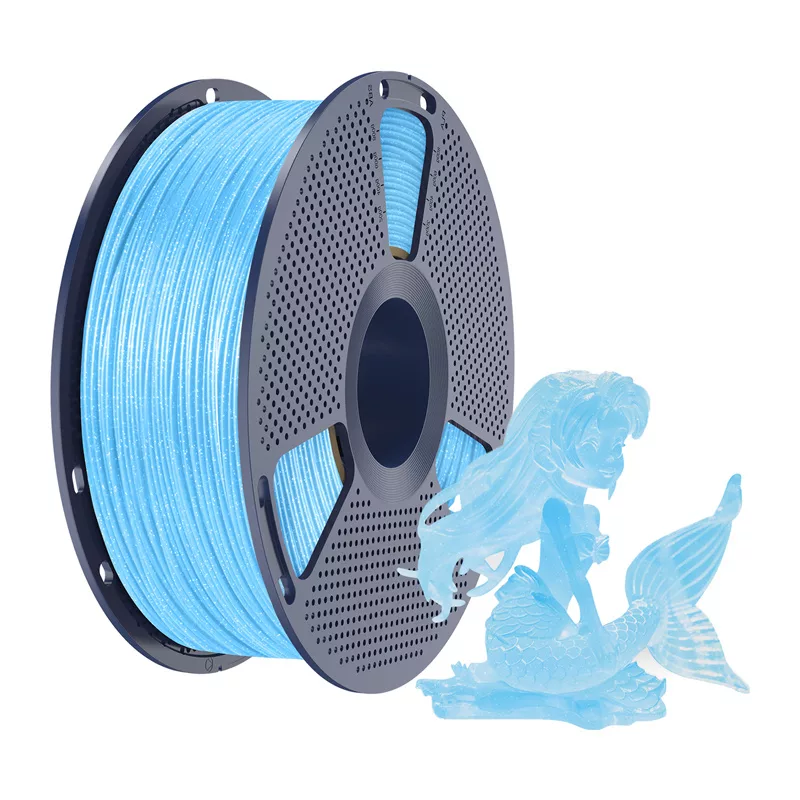 SUNLU PLA Filamento (Azul brillante) 1,75 mm 1 kg