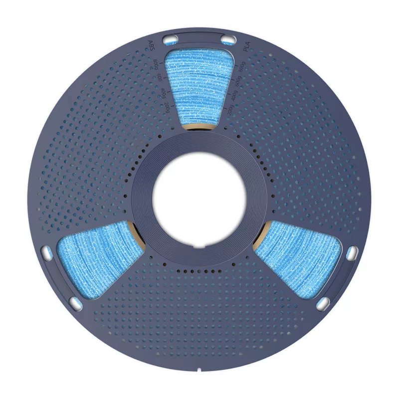 SUNLU PLA Filamento (Azul brillante) 1,75 mm 1 kg