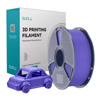 SUNLU PETG Filament 1,75 mm lavanda lila 1 kg bobina para impresora 3D FDM