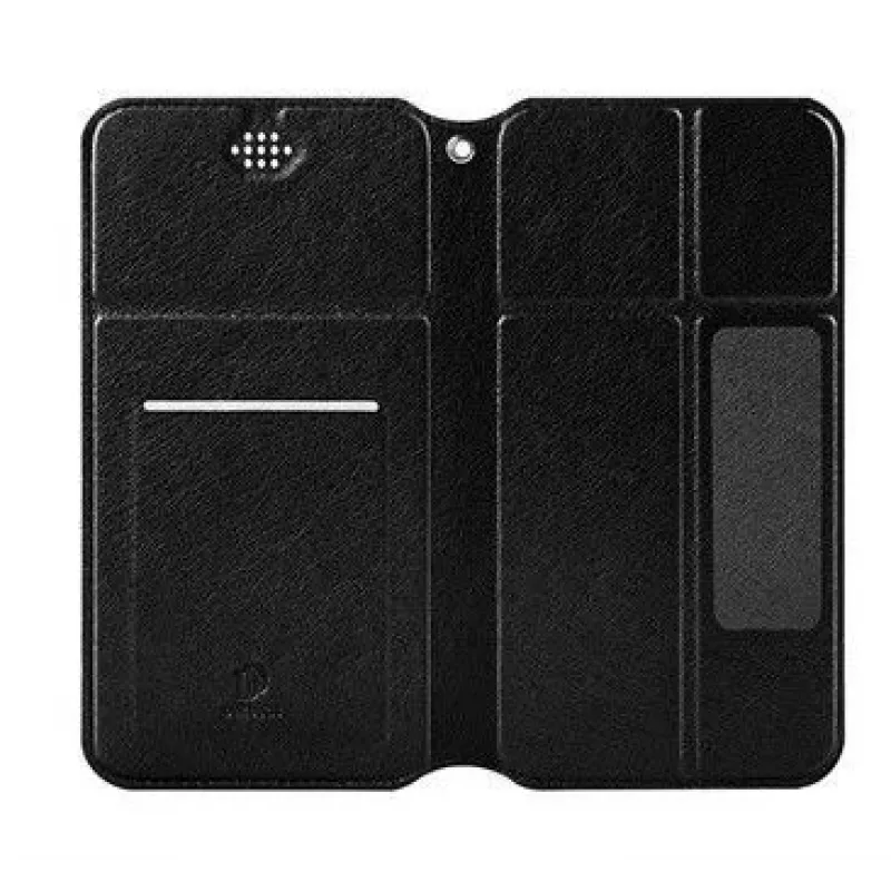 Dux Ducis Funda universal tipo bolsa serie C 5,5-6,7 pulgadas Negra