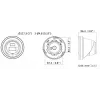 Hikvision DS-2CD23123G2-LIS2UY/SL(2.8mm) Cámara IP 12MP, negra