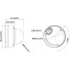 Hikvision DS-2CD1147G3-LIU(2.8mm) Cámara IP 4MP con micrófono integrado, objetivo fijo 2,8mm, IR y luz blanca, IP67, IK10