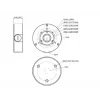 DAHUA PFA130-E-B adaptador, soporte de montaje negro