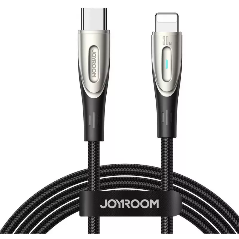 Joyroom Star-Light Series SA27-CL3 Cable USB-C a Lightning 30W 1,2m Negro