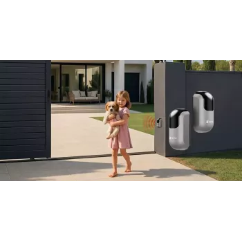 EZVIZ CS-HGD2-R100 Barreras infrarrojas inalámbricas para accionamientos de puertas (1 emisor, 1 receptor)