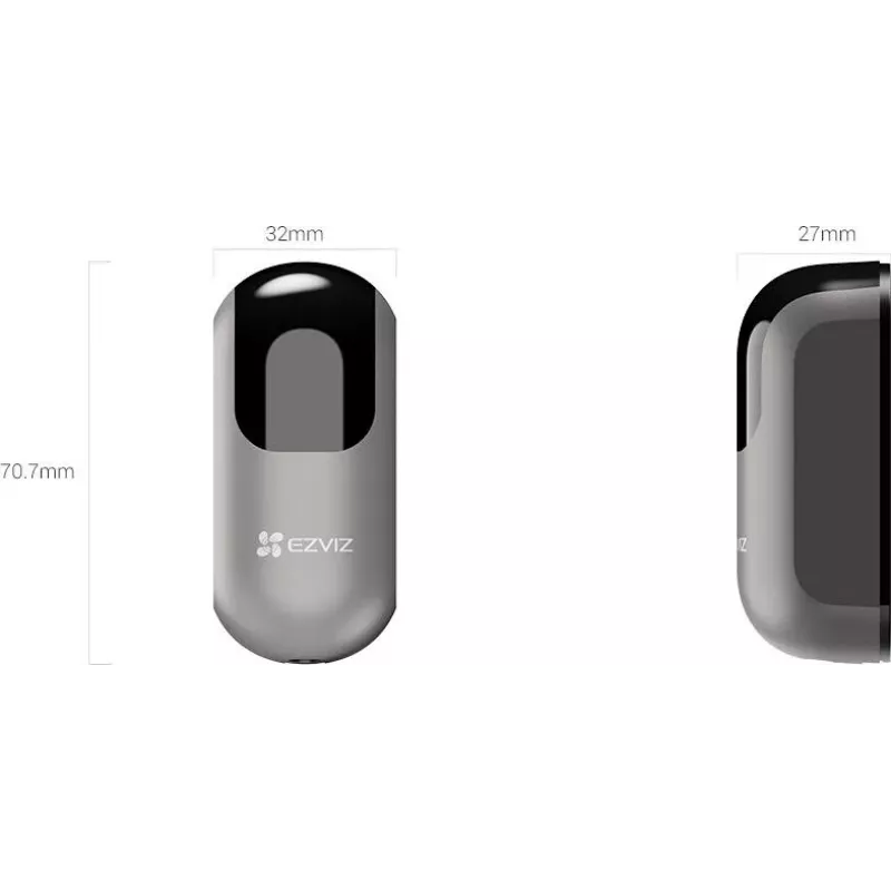 EZVIZ CS-HGD2-R100 Barreras infrarrojas inalámbricas para accionamientos de puertas (1 emisor, 1 receptor)