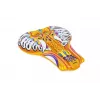 Bestway 43491 Colchoneta inflable para nadar 183 x 153 cm isla flotante inflable con portavasos