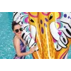 Bestway 43491 Colchoneta inflable para nadar 183 x 153 cm isla flotante inflable con portavasos