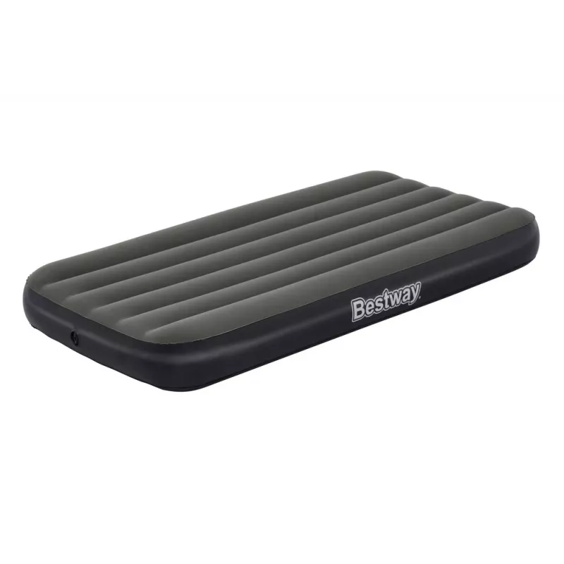 Bestway 21153 Colchón de aire inflable individual 188x99x25 cm azul/gris