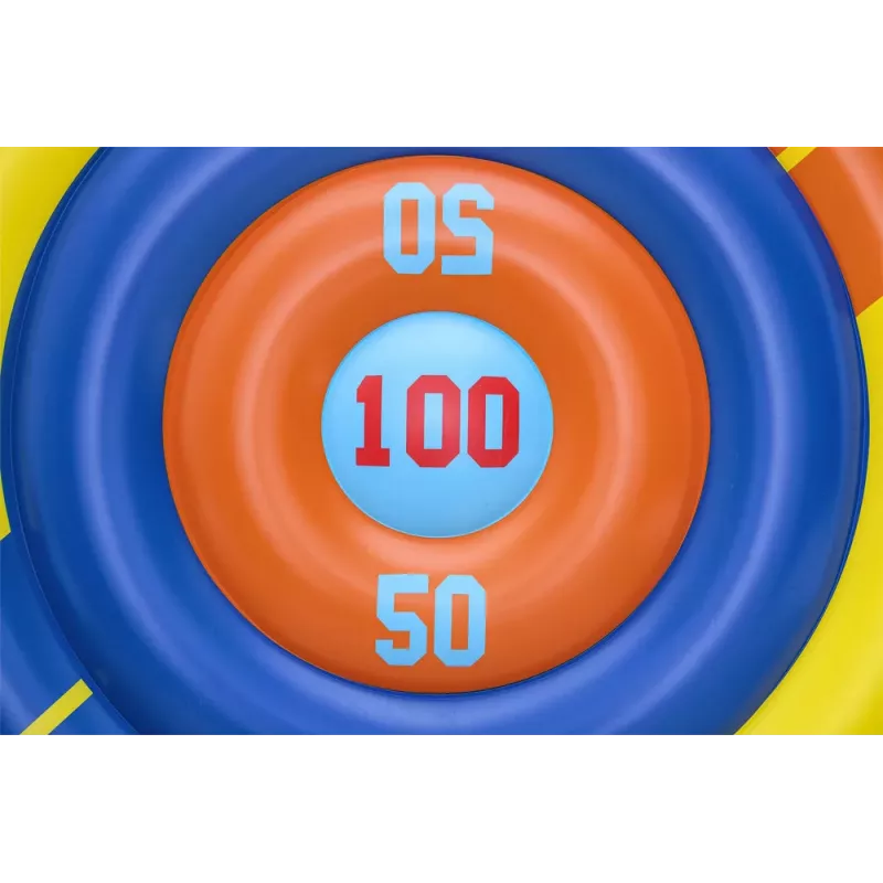 Bestway Juego de piscina inflable Arcade Shield con frisbee 140 cm