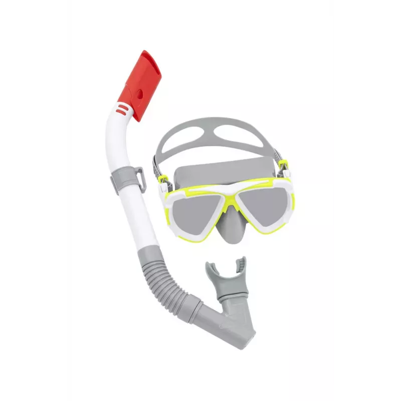 Bestway Hydro-Force Set de buceo gris máscara y tubo 24053