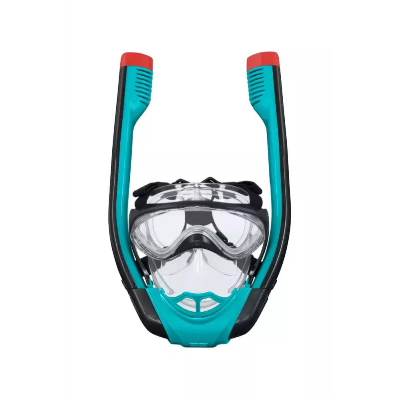 Bestway 24060 Máscara de snorkel de cara completa S/M azul/negra