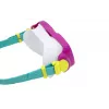 Bestway Set de buceo máscara, tubo, aletas rosa 25019
