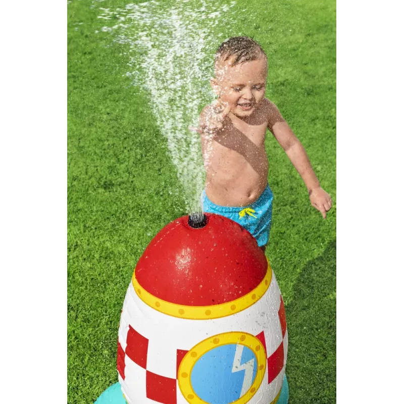 Bestway Fuente de agua cohete inflable 64 x 61 x 102 cm