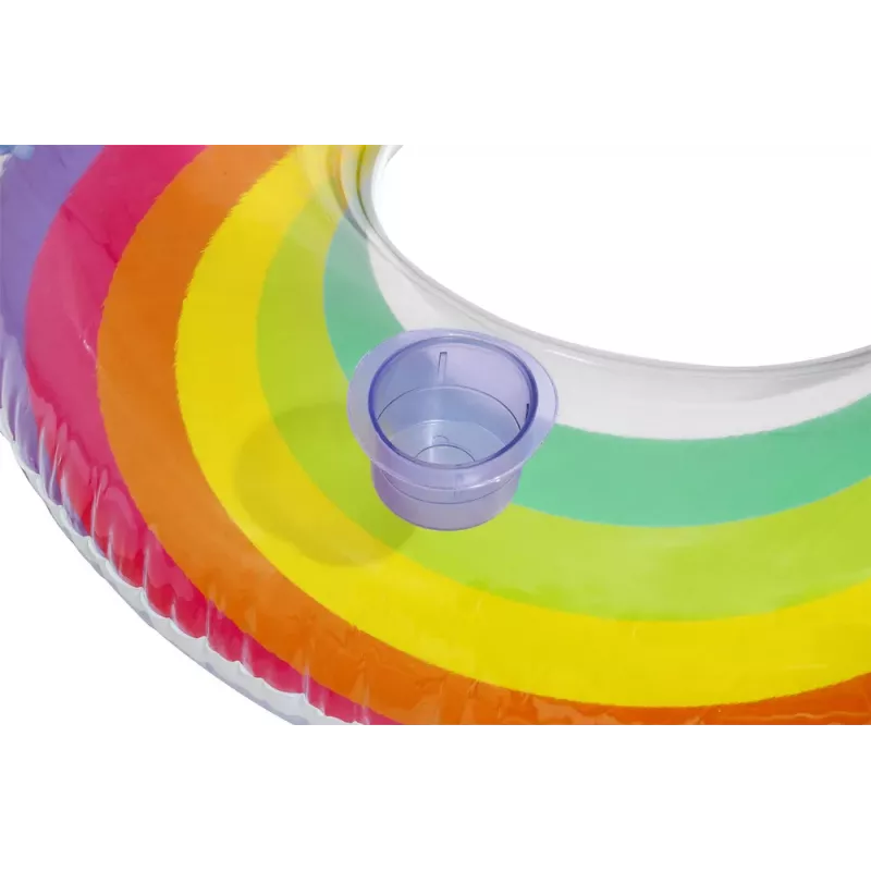 Bestway Flotador inflable 107 cm Rainbow