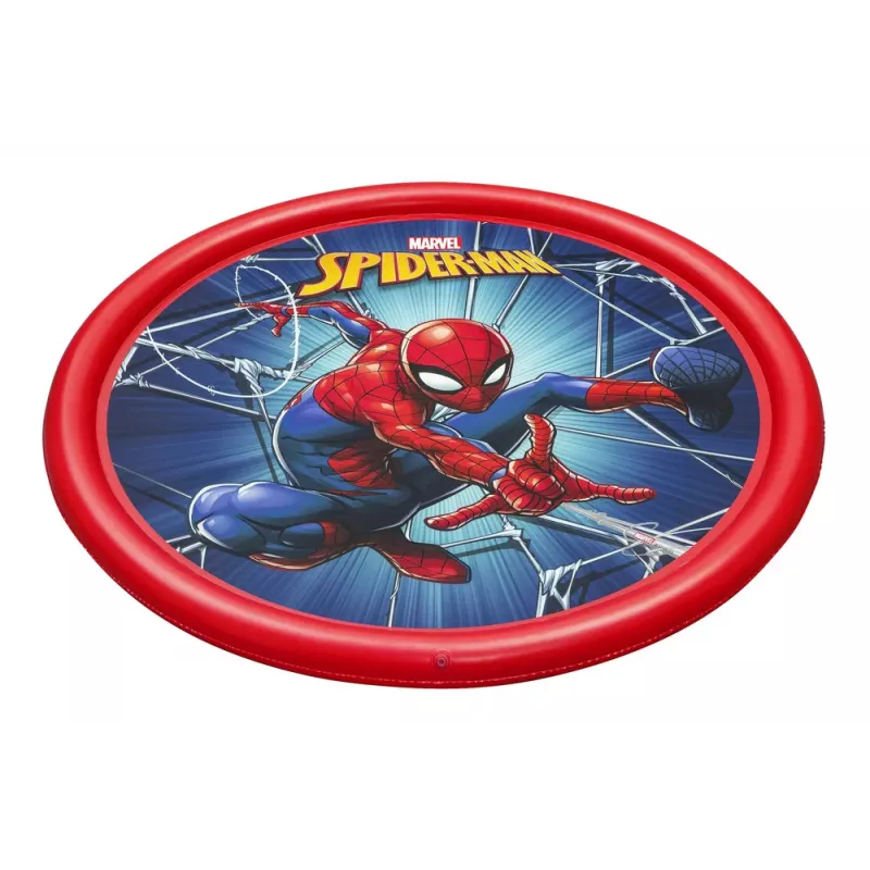 Bestway Colchoneta inflable para chapotear con fuente Spider-Man 165 cm