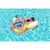 Flotador inflable doble 186 x 116 cm arcoíris Bestway 43648