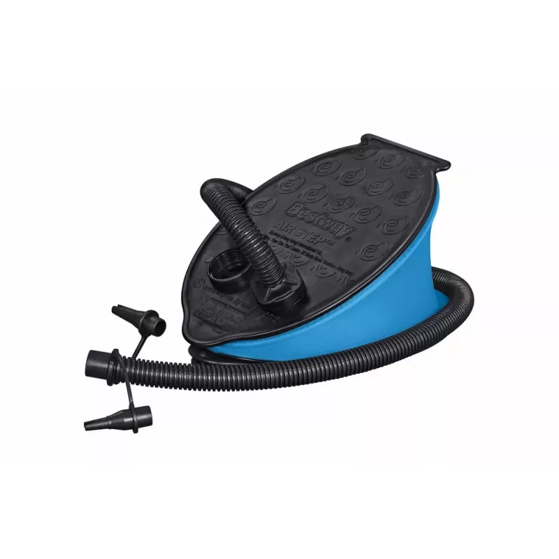 Bestway Bomba de pie 23cm x 15cm 62023 - Inflador/desinflador manual con 3 boquillas
