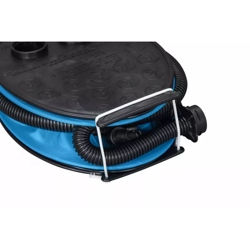 Bestway Bomba de pie 23cm x 15cm 62023 - Inflador/desinflador manual con 3 boquillas