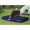 Bestway Colchoneta inflable 188 x 99 x 22 cm individual, PVC flocado, construcción Coil-Beam 67001
