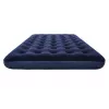 Bestway Colchón hinchable 191 x 137 x 22 cm doble Flocked Top Coil Beam azul/gris 67002