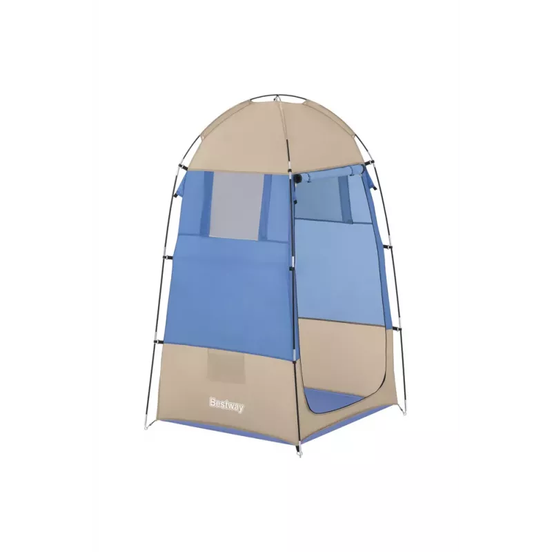 Bestway Tienda de playa vestidor 110 x 110 x 190 cm azul y gris