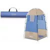 Bestway Tienda de playa vestidor 110 x 110 x 190 cm azul y gris