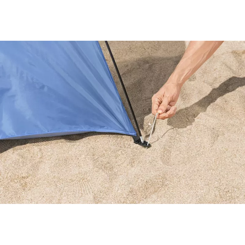Bestway Tienda de playa Tourist 200 x 120 x 95 cm azul/gris 2 personas