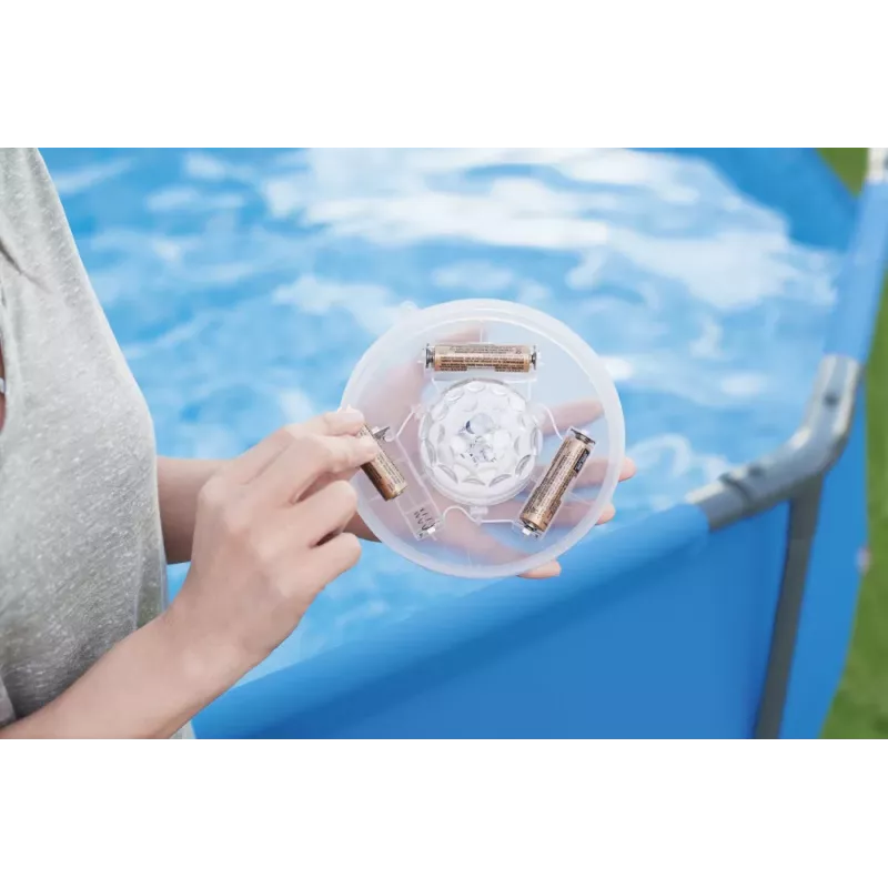 Bestway Luz LED flotante para piscina a pilas 58419