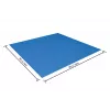 Bestway Flowclear Lona de suelo para piscina 274 x 274 cm azul