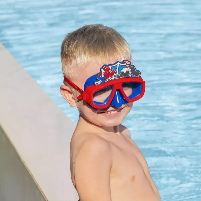 Spiderman Gafas de buceo para niños Bestway 98023